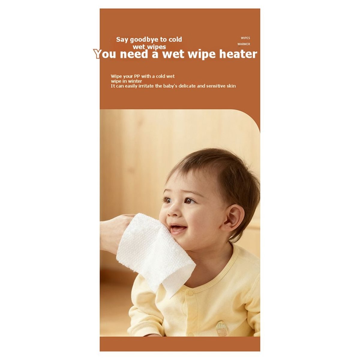 Baby Wipe Warmer - جهاز تسخين مناديل الأطفال من بوبيوب،