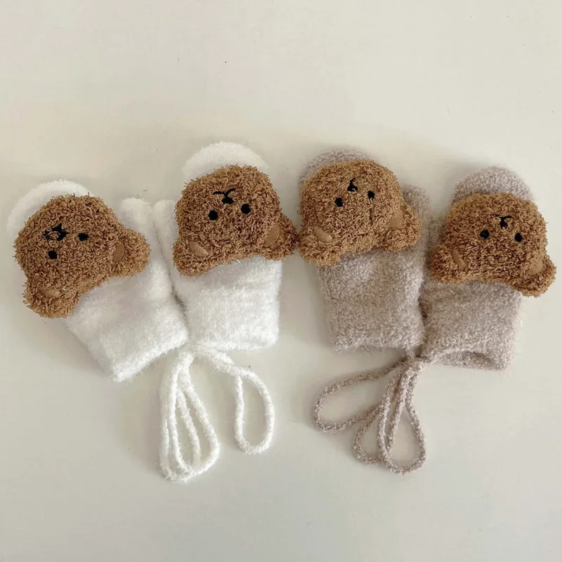 1-4Y الكرتون الدب الطفل القفاز - مراجعة Teething Mitten Baby وسعره