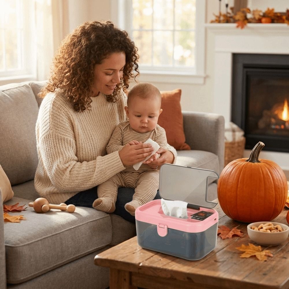 علبة تسخين سريعة لمناديل الأطف - مراجعة Baby Wipe Warmer وسعره