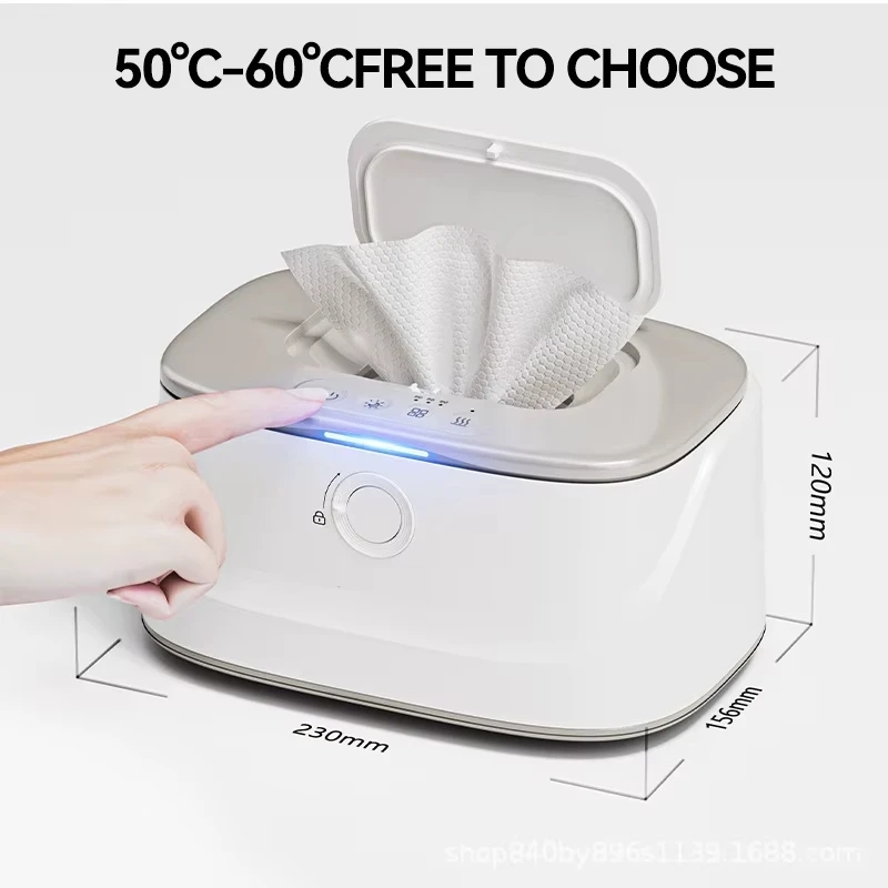 سخان مناديل الأطفال كبير السعة - مراجعة Baby Wipe Warmer وسعره