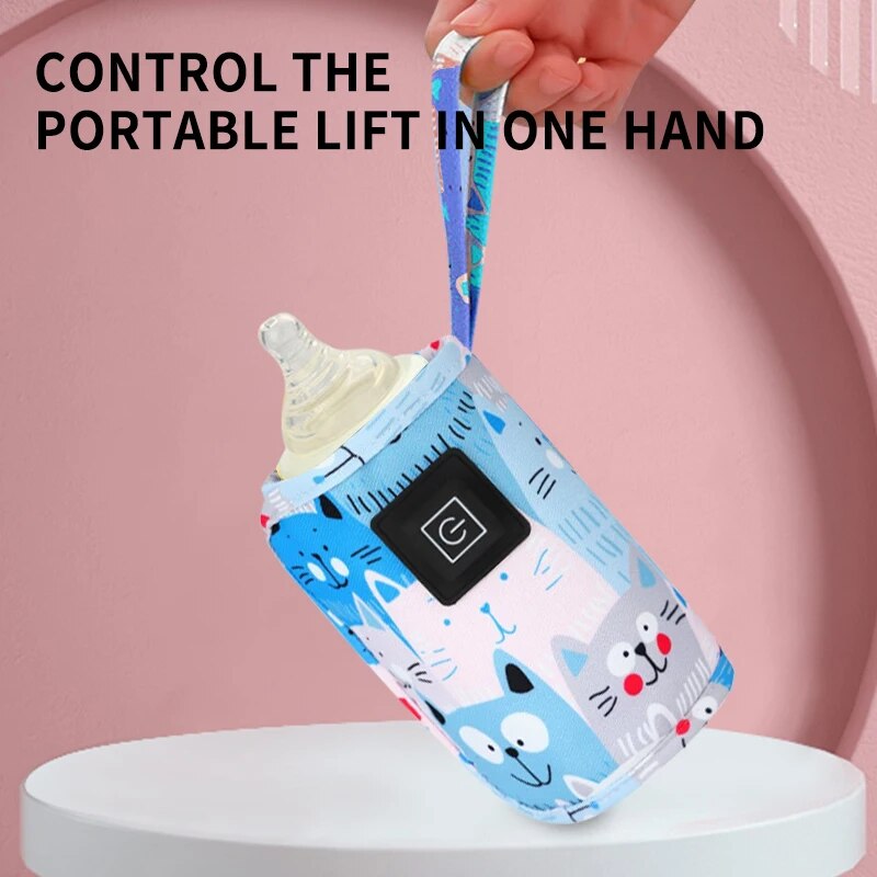 1 قطعة USB جهاز تدفئة الحليب د - مراجعة Portable Bottle Warmer وسعره