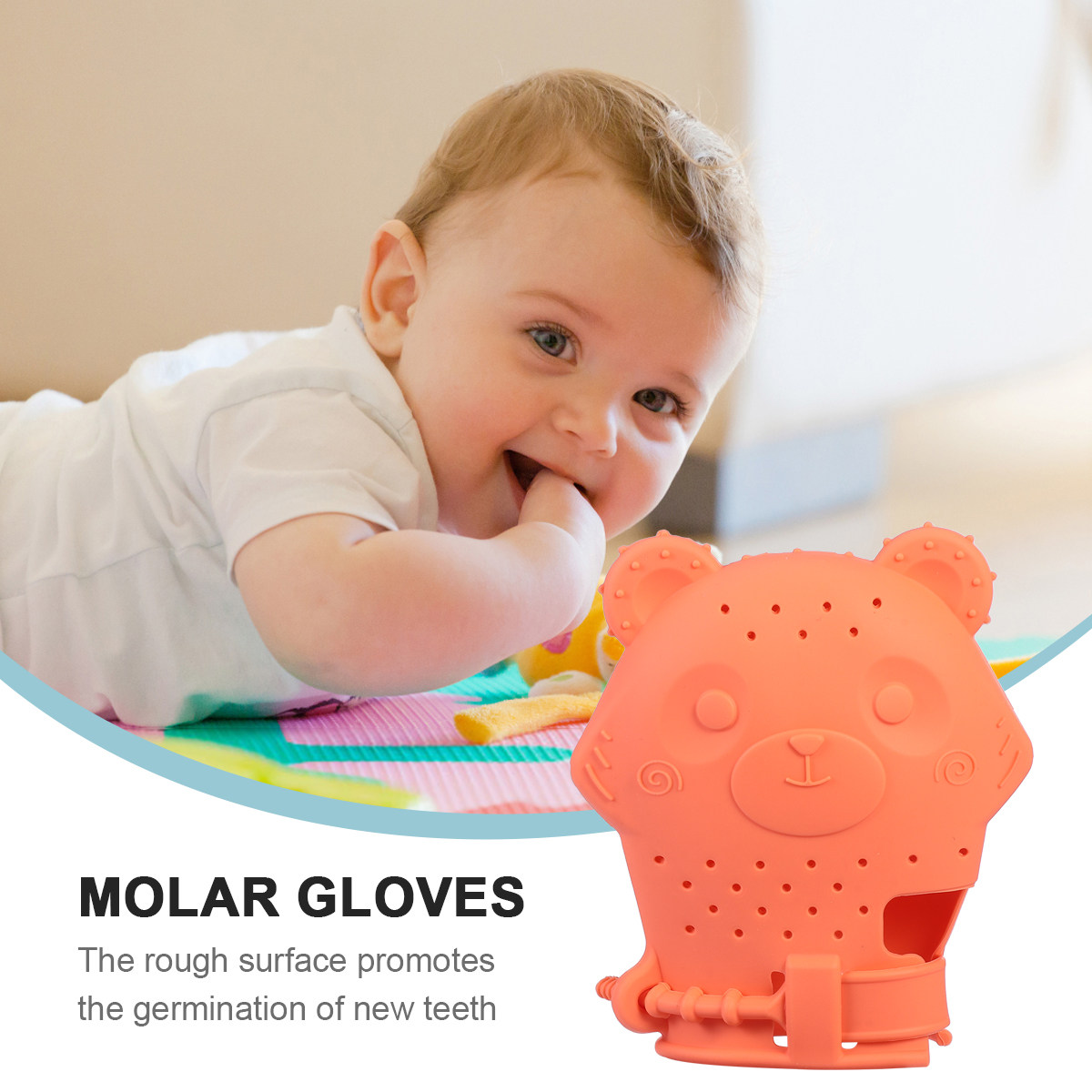 قفاز تسنين آمن للأطفال، قفاز ت - مراجعة Teething Mitten Baby وسعره