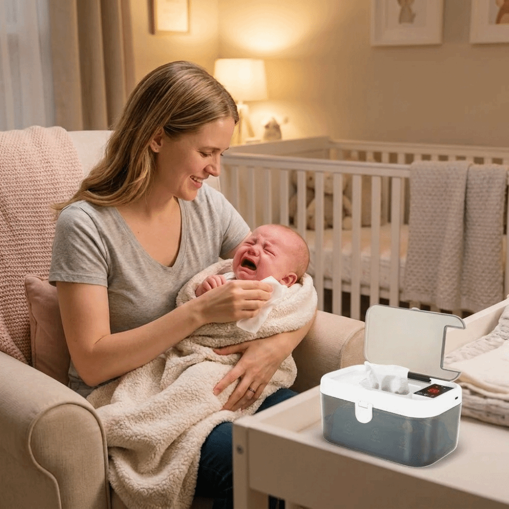 جهاز تسخين سريع لمناديل الأطفا - مراجعة Baby Wipe Warmer وسعره
